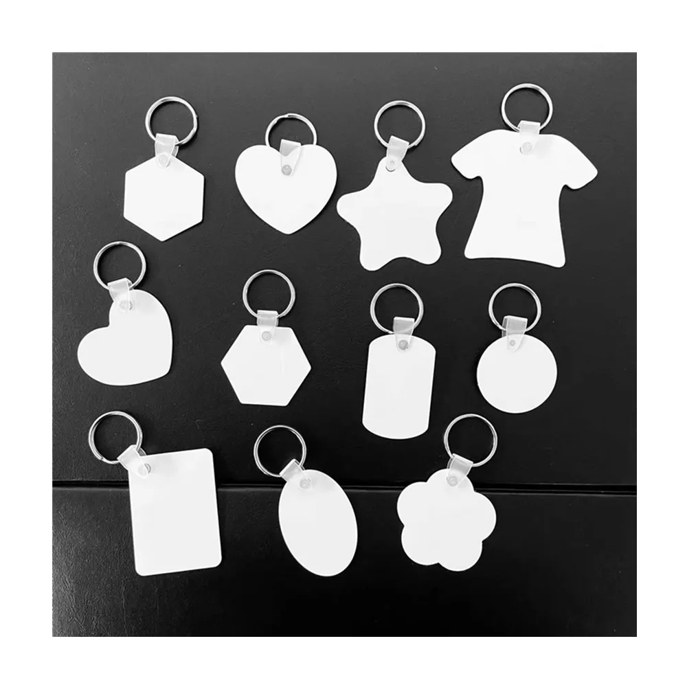 Customizable Double Sided Metal Blank Keychains For DIY Sublimation  Rectangular Shape With Aluminum Sheet FHL435 WY1668 From Aktwins, $1.21