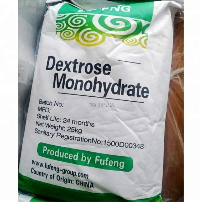 usp food grade sweetener powder glucose dextrose monohydrate