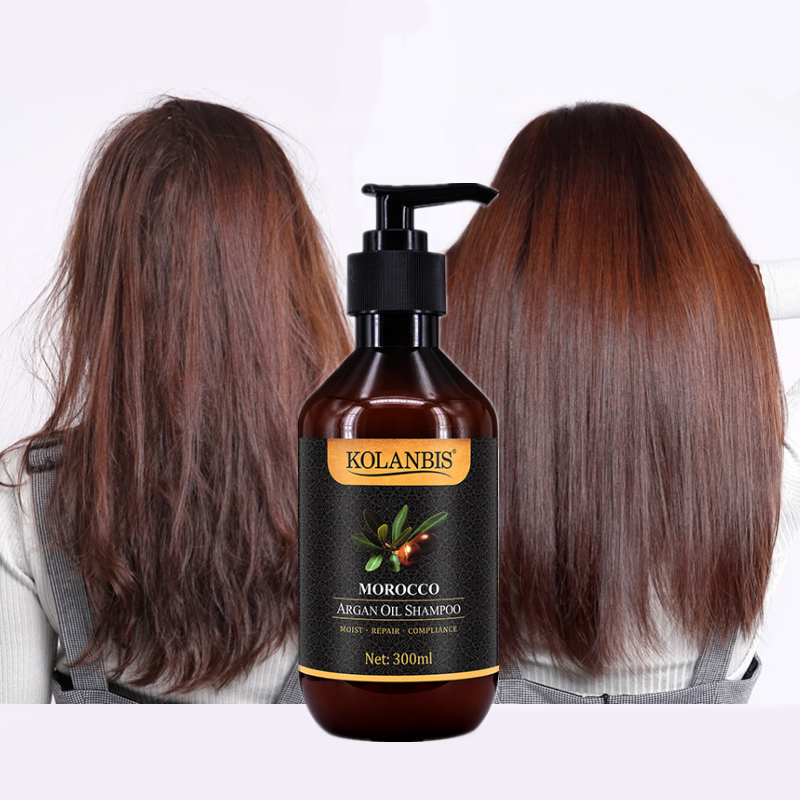 KOLANBIS оптовая продажа органического марокканского арганового масла натуральный профессиональный шампунь для ухода за волосами Фирменная продукция