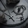 4 pcs black set