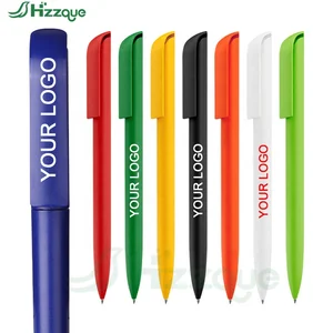 Wholesale Multicolor Custom Logo Plastic Ballpoint Pen Advertising Promotional  Printing logo Ballpoint Pens