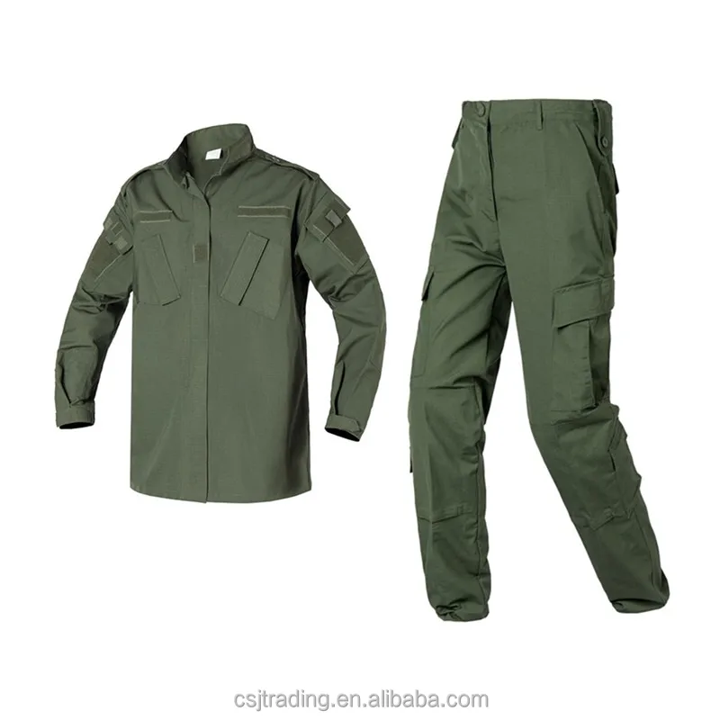 Wholesale Tactical Uniforms Green Security Guard Uniform Camouflage Acu ...