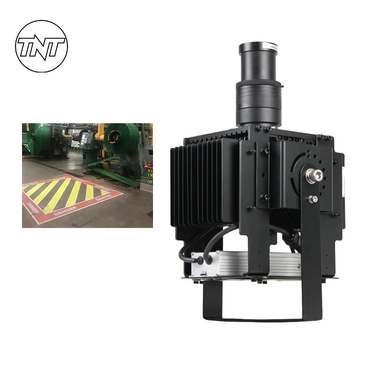 TNT Manufacturing Custom Logo LED Projector Industrial Door Welcome Safety Warning Sign Light