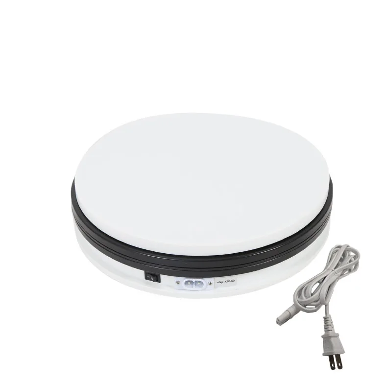 photography turntable 15cm 360 electric rotating