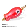 Pj357rdg red ceramic  pendan-Gold