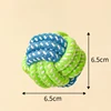 Cotton rope balls