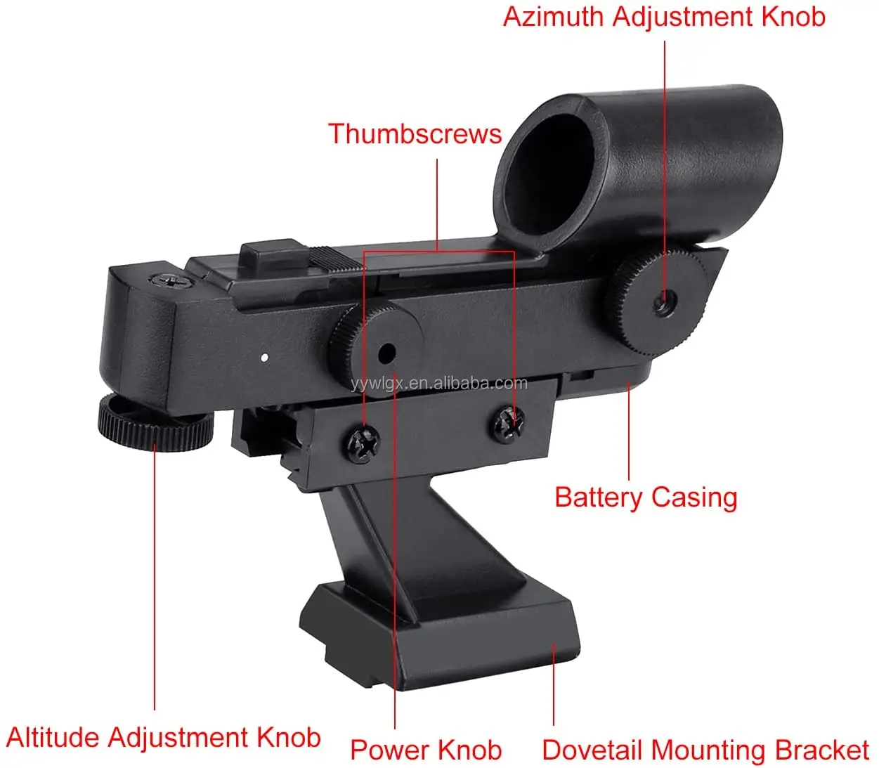 Starpointer Viewfinder With Slidein Bracket For Celestron For Meade