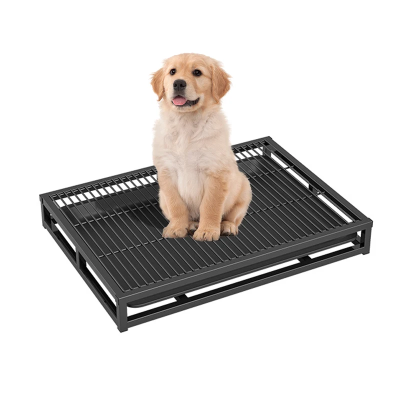 Custom Private Label Small and Medium-Sized Dogs Stainless Steel Drawer Style Dog Potty Toilet