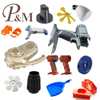 P&M professional custom PP PA66 ABS PS PC PET POM TPE TPU PMMA HDPE plastic parts plastic molding
