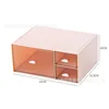 Three-compartment coral pink