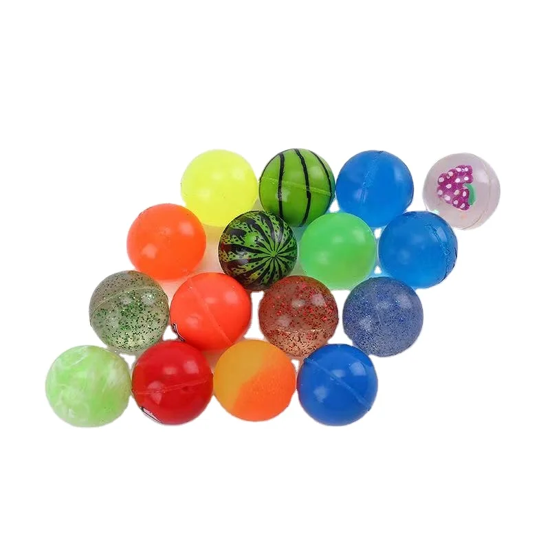 27 mm Mixing Bouncing Ball Made by Rubber High Bounce Supper Jumping  Ball for Kids Toys