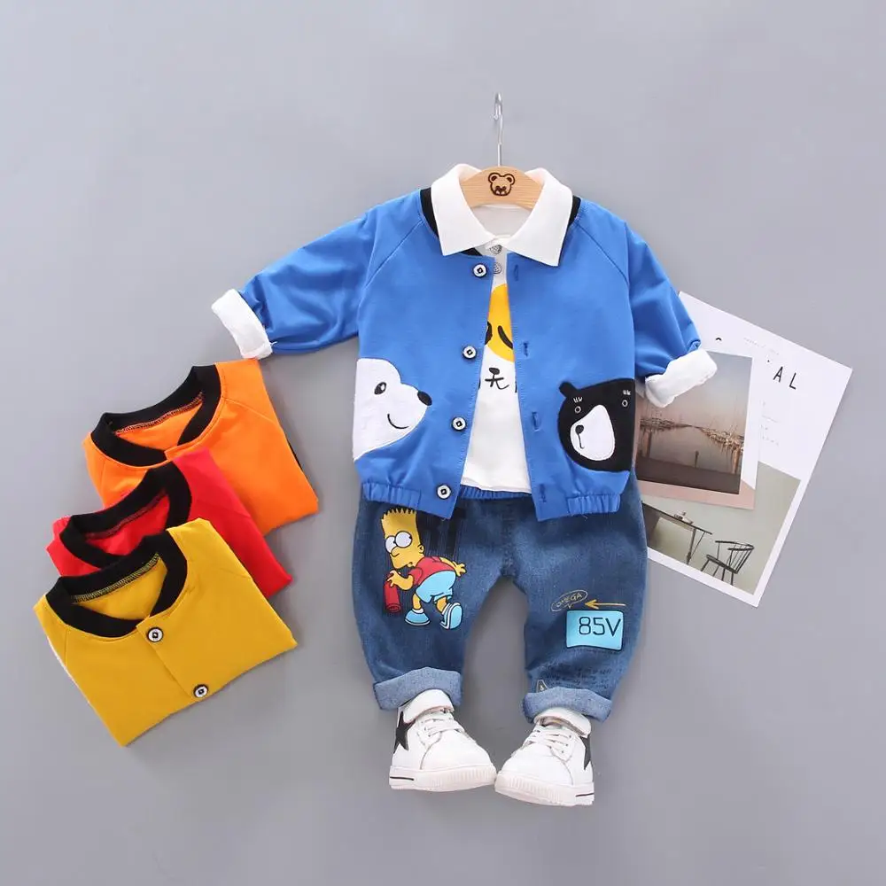 Fall Designers Clothing Sets Baby Boy Kids Clothes