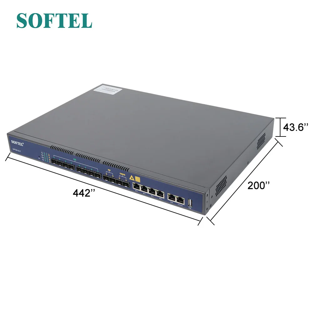 Triple Play Factory Price Compatible with Hua wei olt gpon 8 portas