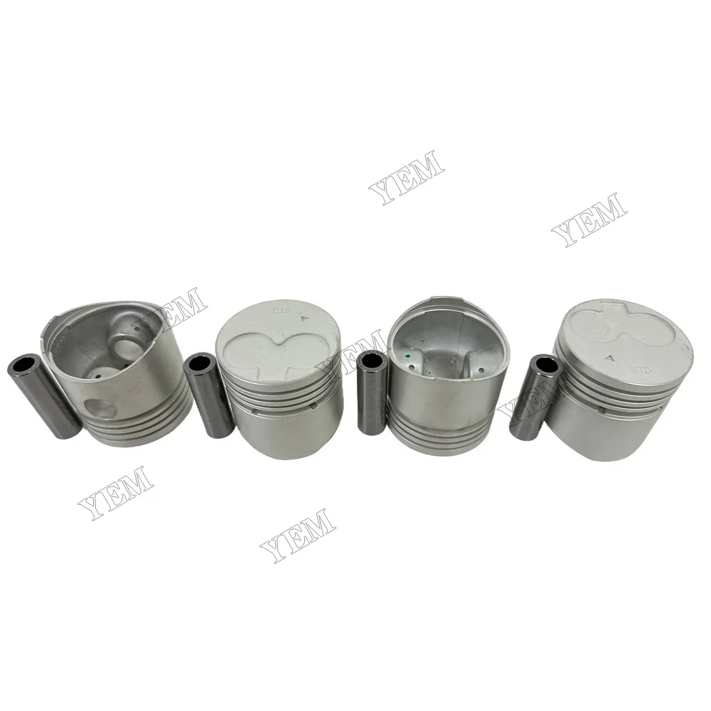 Piston Kit Compatible for Mitsubishi K4D Aftermarket Engine Spare Parts 2
