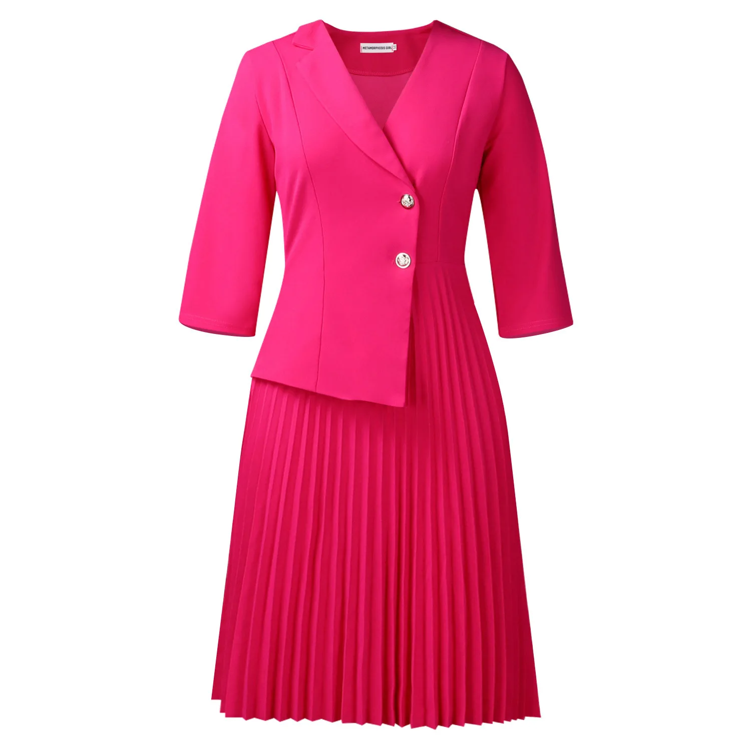 office dresses winter Turilly for Women Work Dresses Trendy Long Sleeve Teacher Dress Winter Tie Waist a Line Dress Business V Neck Floral Print Dresses Fashionable makes you more Work dresses for women office