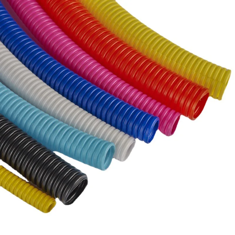 Heat Resistant Corrugated Tube Plastic Pipe PVC Electrical Conduit Flexible Hose