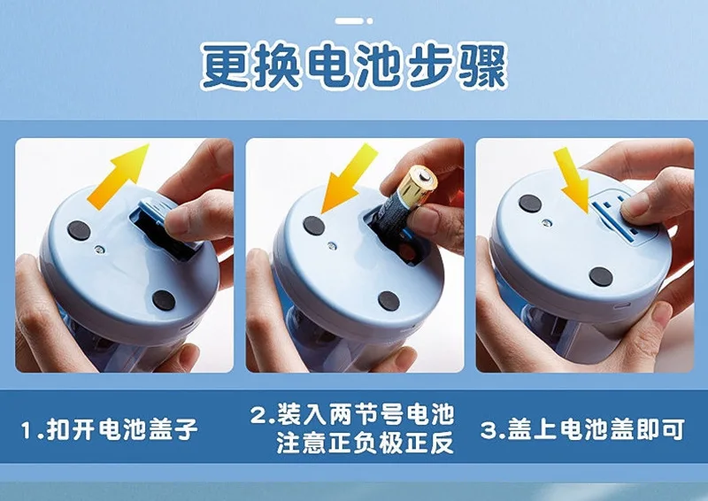 Electric Rolling Pen Knife Set Durable Electric Pen Knife Small and Portable First Year Rotary Pen Knife Gift Box