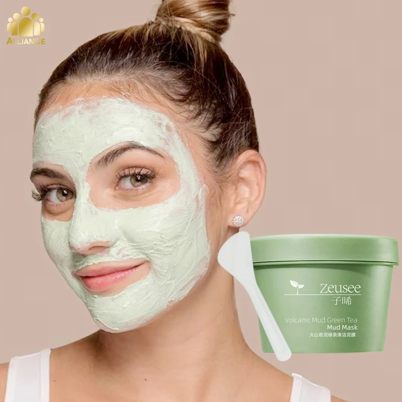 Private Label Facial Deep Cleansing Skin Care Green Mask Stick Acne Mud