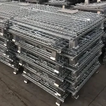 Box Beam Industrial Welded Pallet Racking Galvanized Steel Deck Pallet ...