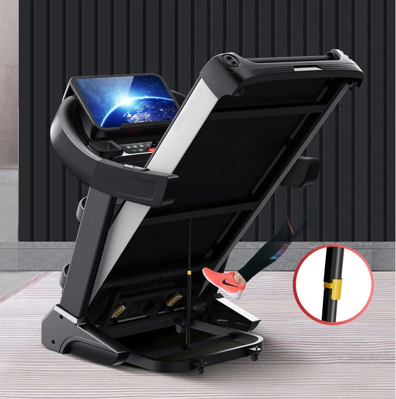 5.0hp Wireless Foldable Treadmill For Home Use & Gym Workout
