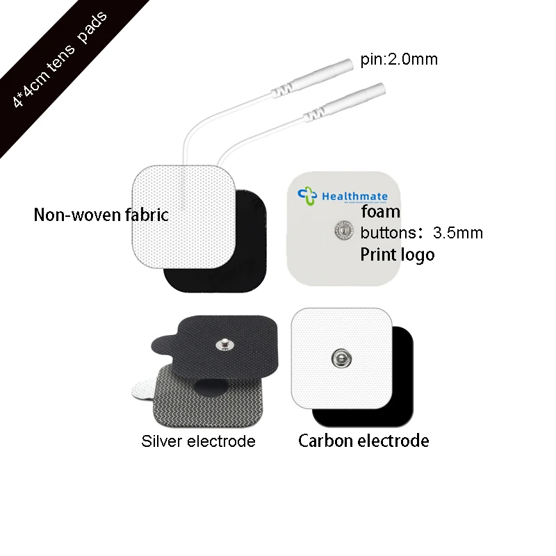 Electrotherapy TENS unit Pads 5X5cm Replacement TENS Patches-CAREPROHEALTH- Kinesiology tape, elastic adhesive bandages,Would dressing,Cross Tape,Sports Rigid Tape,Elastic Adhesive Bandage,Stretched Bandage,Cohesive bandage,Underwrap Foam,Ice Hockey Tape,Band aid,Cotton Sports Tape Rayon Sports Tape,Hockey Tape,Finger Tape,PU Tape,PE Tape,Silk Tape,Paper Tape,Heel tape,Wound Dressing, Silicone Patches ( Remove Scar ),Dexcom Patches,Blister band aid,Acne Patches,Toenail Sticker,Mouth Tape,Nipple Covers,Boob Lift Tape,Face Lift Tape,Customized Patches,Assorted Band Aid,Blue Metal Detectabled Band Ai,Different Shape Band Aid,Cartoon Band Aid,Transparent Band Aid,Fabric Band Aid,Waterproof Band Aid,Nitrile Gloves,Anti-virus Gloves,Pl Surgical Gloves,Latex Surgical Gloves,Male Condoms,Female Condoms