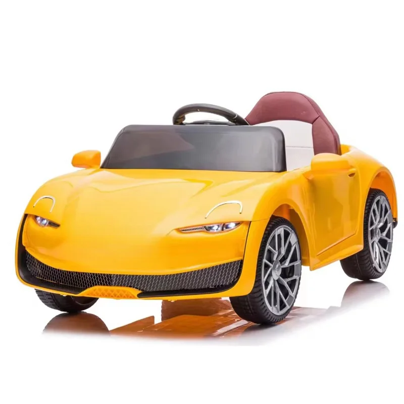 High Quality Electric Toy Car with Power Wheel Kids Popular Ride-On Car  Wholesale Features Remote Control Plastic Material