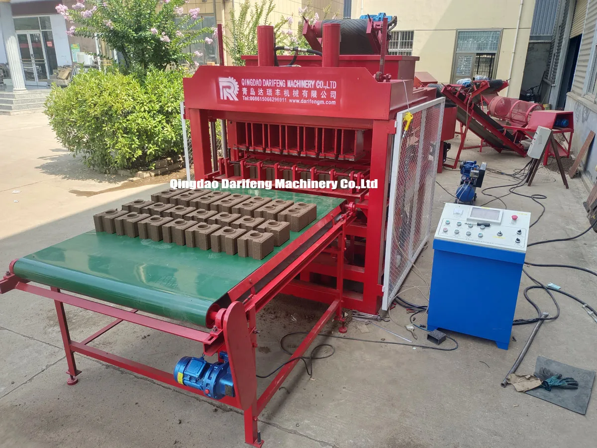 DF7-10 Automatic Interlocking Clay Brick Machine Production Line
