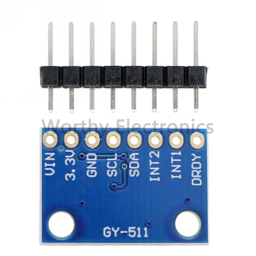 5Pcs GY-511 LSM303DLHC E-Compass 3 Axis Magnetometer And 3 Axis - Foto 10
