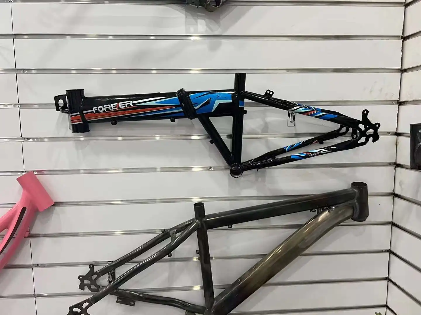 Oem Bike Frame In Titanium Alloy Bike Mountain Bike Frame For Flat Disc
