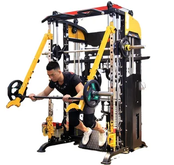 オールインワンスミスマシン ZONE FITNESS オールインワンマルチジムステーション多機能トレーナースミスマシン