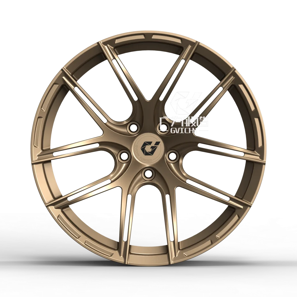 GVICHN DESIGN G18 split five spoke 18- 24 inch five hole design forged alloy rims custom car wheels