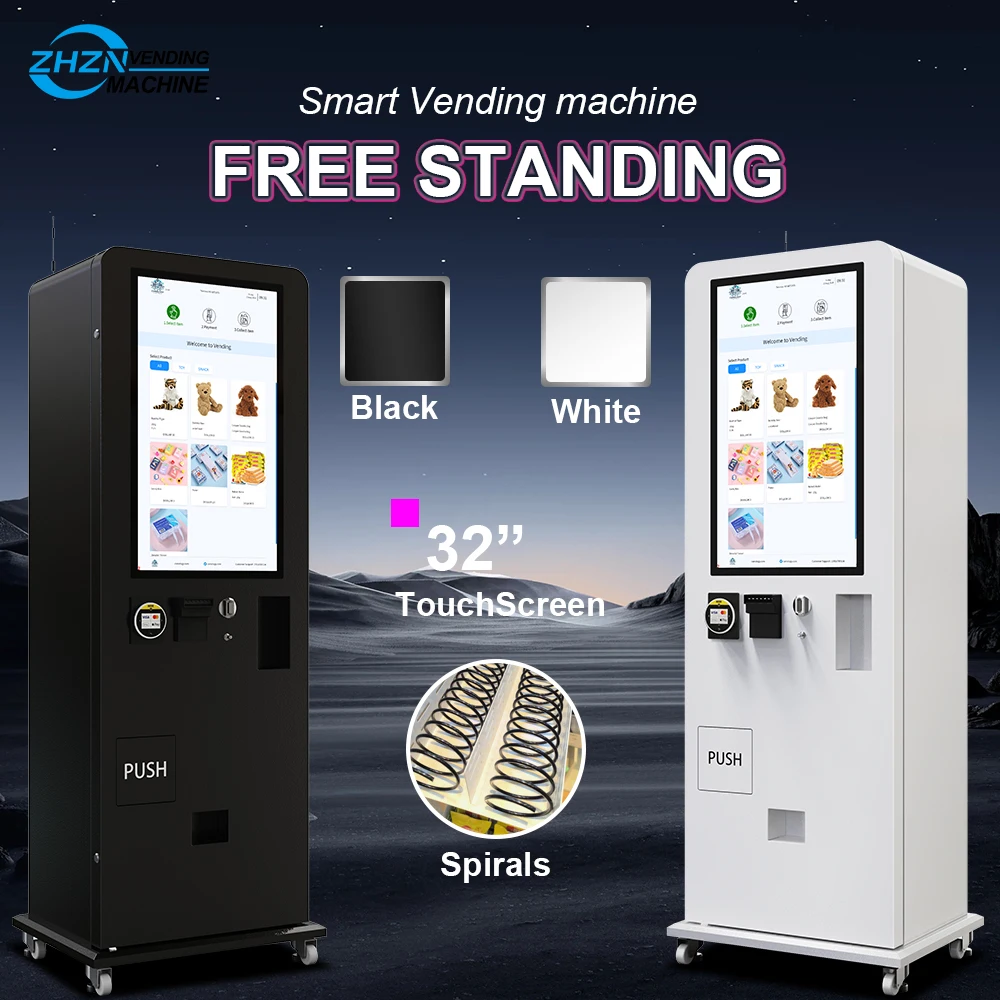 32-Inch Mini Smart VAPS Tobacco Vending Machine Free Stand Small Condom  Dispenser SDK Function Credit Card Shopping Malls