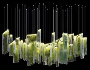 Custom Luxury Handmade Glass Chandelier Exquisite Crystal Pendant Light for Hotels Villas Led Pendent Light