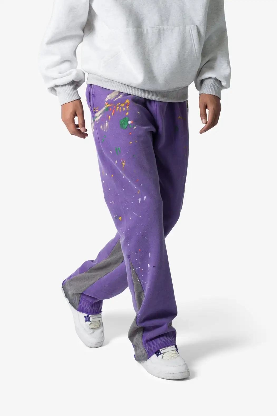 OEM Sweats Color Block Bootcut Joggers - Thick & Durable