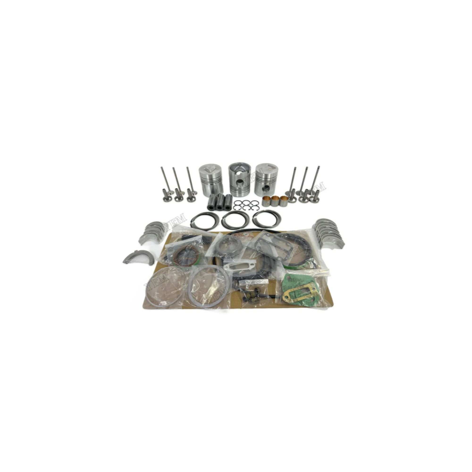 02233072 3371660 Repair Kit With Piston Rings Bearing Valves Cylinder Gaskets for Deutz F3L912W Standard Size Engine Parts