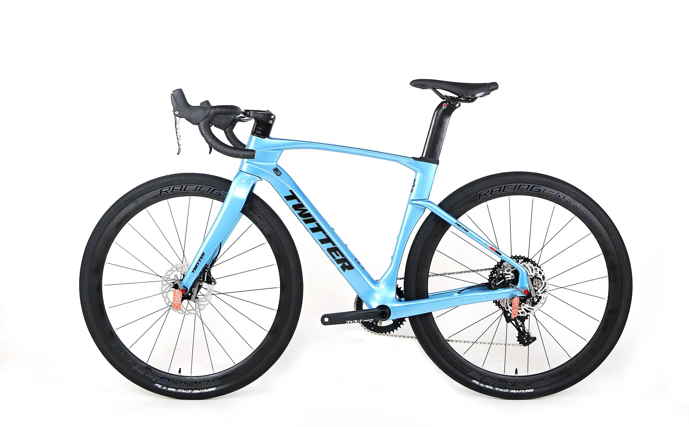 Twitter R12 ロードバイク TWITTER Gravel V3 RS12 Speed 700C Carbon Gravel Bike with