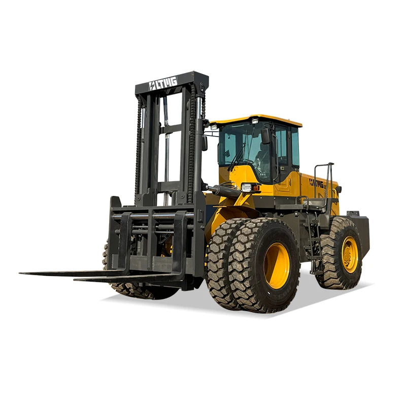 LTMG 4WD Heavy Loading Hydraulic Off Road Forklifts 20ton 15ton 10ton 12ton All Rough Terrain Forklift for Sale