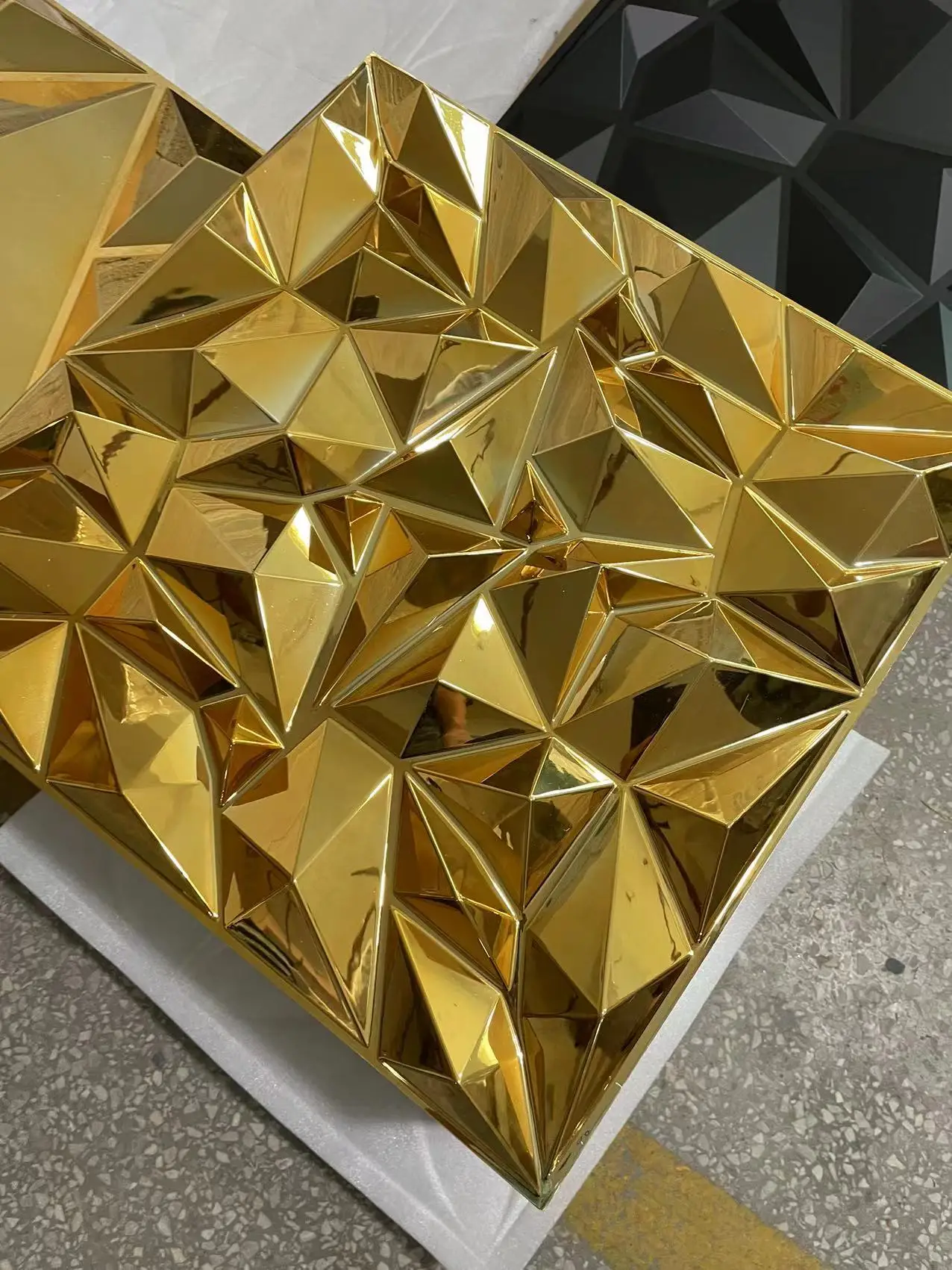 Pvc Fire Resistant Decorative 3d Panel Fireproof Kitchen Wall Panel