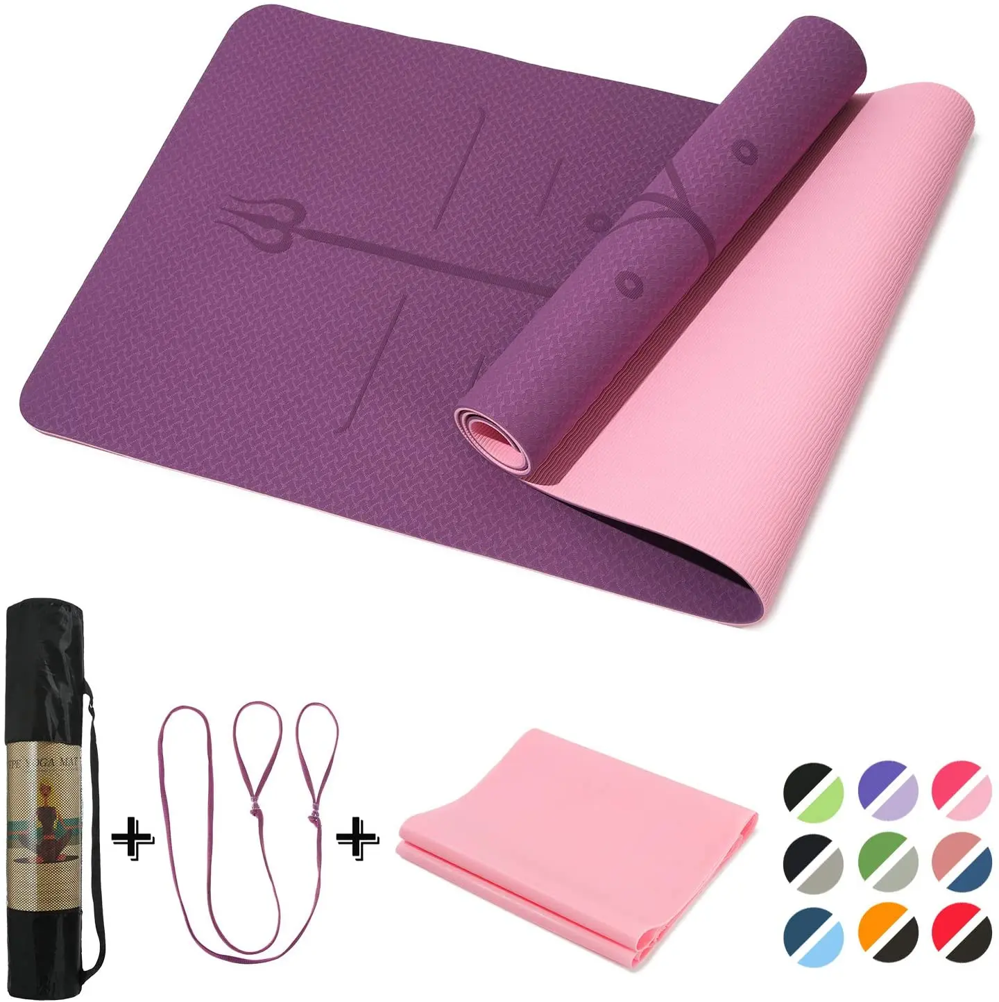 Custom Printed Eco Friendly Gym Nicegood For Yoga Mat Matting