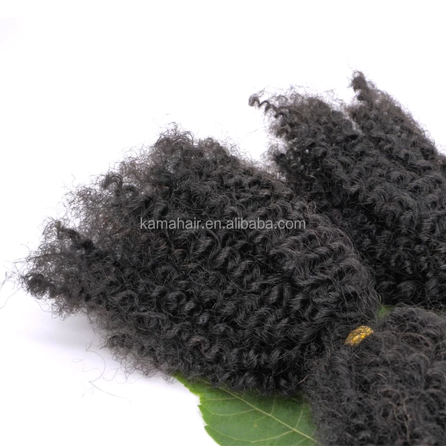Wholesale Virgin Hair High Quality 18 Inches 4B 4C Brazilian 100% Afro Kinky Human Bulk Hair for DreadLocks Crochet Braiding