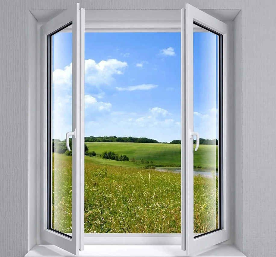 Pvc Arched Sliding windows With Low E Double Glass