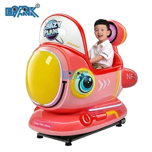 Newly Designed Coin-Operated Rocking Kiddie Ride Game Machine at Amusement Park 220V Metal Swing Machine