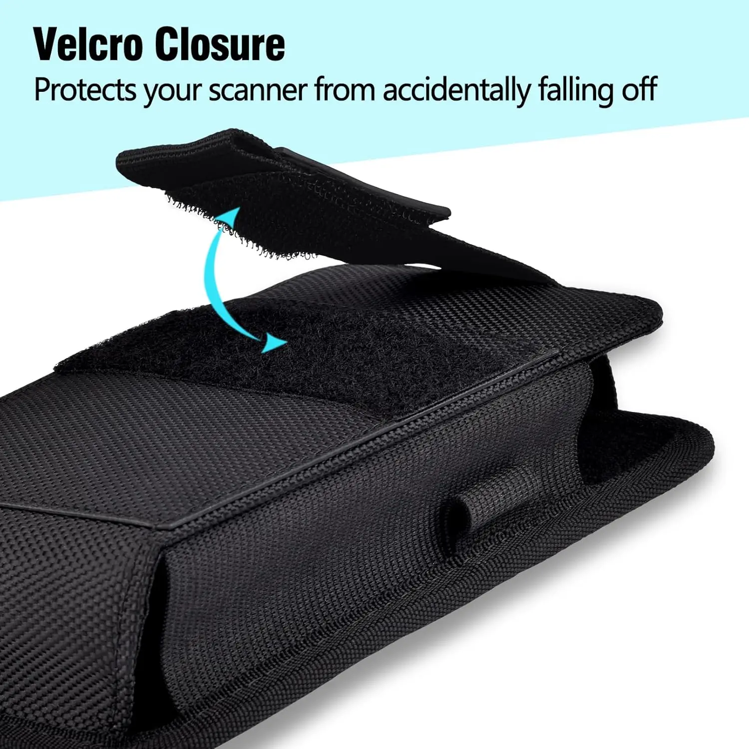 Customization Small Scanner Holster for NETUM C750 C740 C850, Inateck BCST-42 Barcode Scanners Belt Holder Clip Pouch