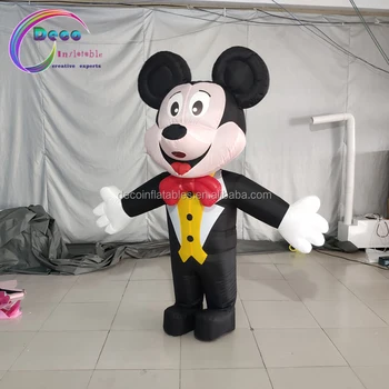 Kids Event Mickey Mouse Cartoon Inflatable Customized Inflatable Mickey Costume