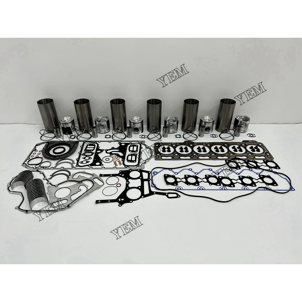 C7.1 Engine Repair Kit With Cylinder Bearings Piston Rings Liner Gaskets for Caterpillar