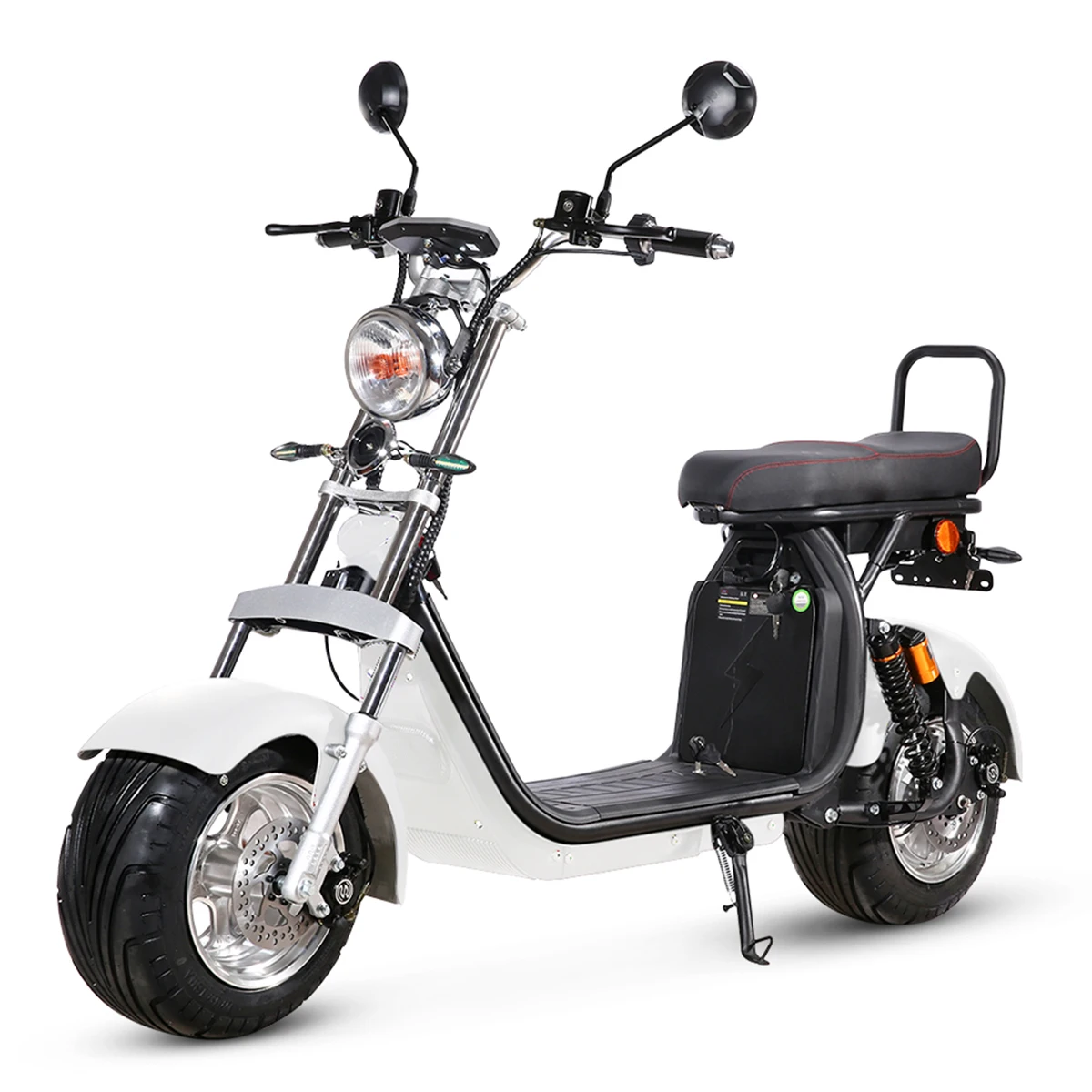 Stoßdämpfer Für Citycoco E-Scooter - 210mm Silber Für Verbesserten Fahrkomfort
