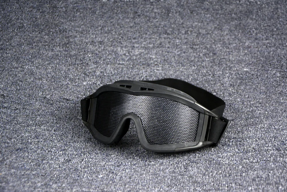 Outdoor Paintball Goggle Hunting Airsoft Metal Mesh Glasses Eye Protecti FU DG 
