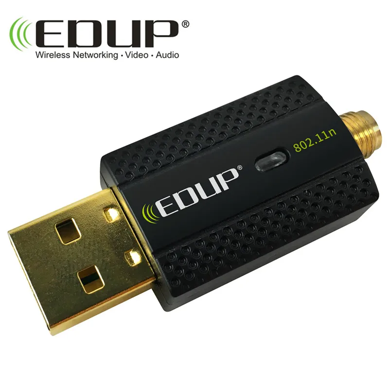 EDUP Wi Fi 300Mbps Wireless Network USB Dongle for PC WiFi Adapter Alfa