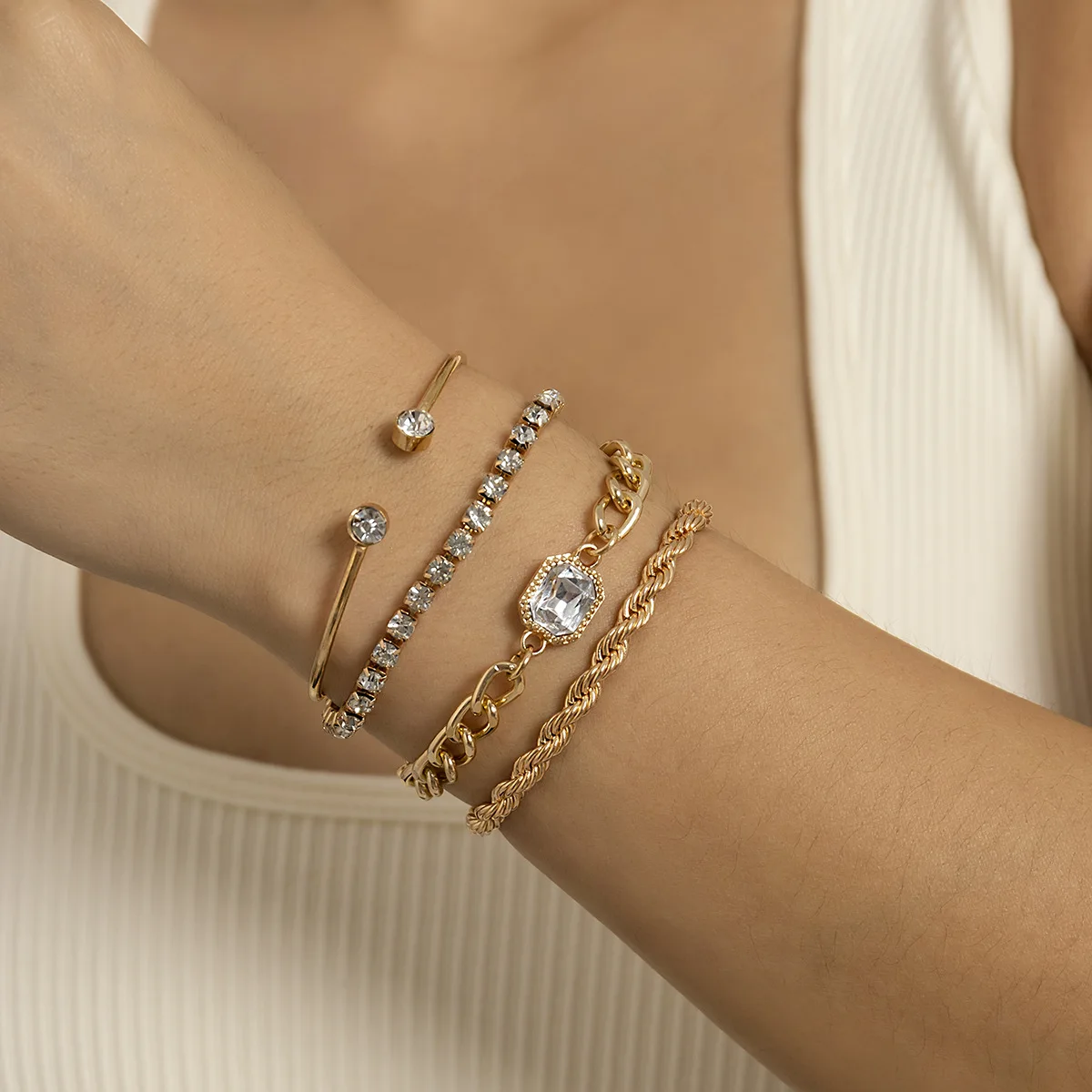 fashion crystal bracelets