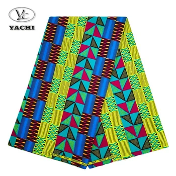 High Quality Waxed Canvas Print Fabric African 100% Cotton Fabric For Dress